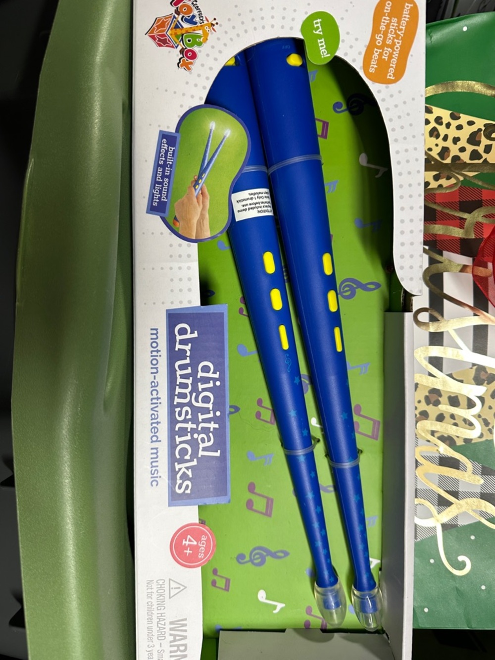 Digital drum sticks toy new in box